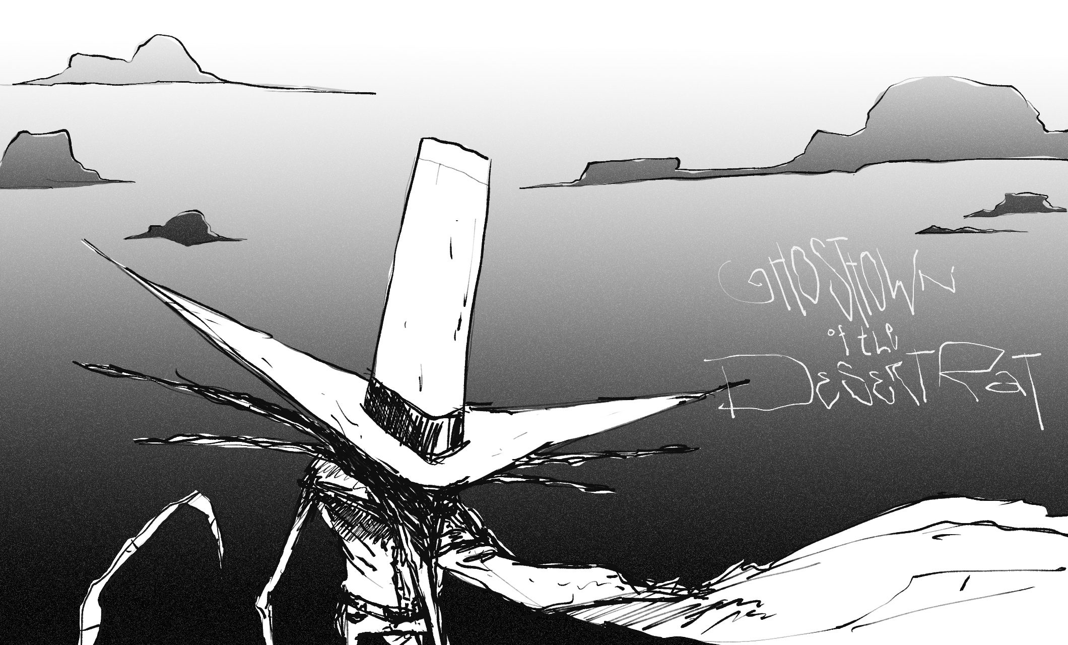 The Ghost Town of The Desert Rat